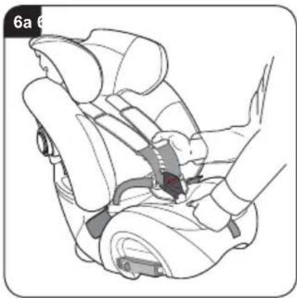 Britax-Römer MultiTech III - Inbouw van het kinderzitje (voorwaarts gericht) met gordel voor volwassene - 1