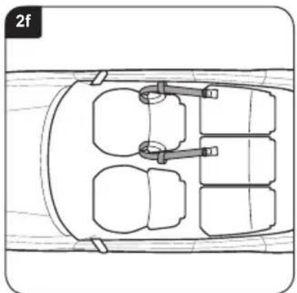 Britax-Römer MultiTech III - Montagem da suaCADEira de criança (virada paraTRS) num assento traseiro do veiculo - 6