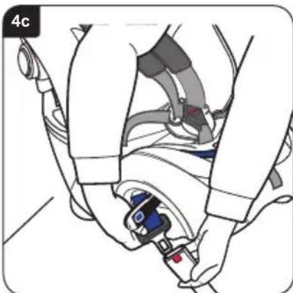 Britax-Römer MultiTech III - Instalación del asiento infantil (orientado hacerás) en un asiento delantero - 3