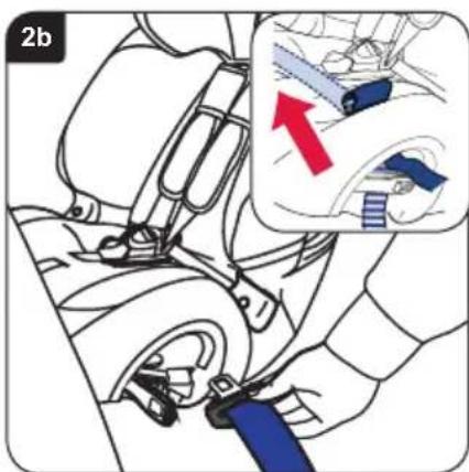 Britax-Römer MultiTech III - Installation of your child seat (positioned backward) in a rear vehicle seat - 2