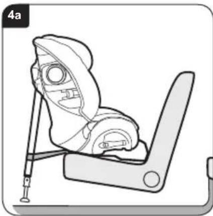 Britax-Römer MultiTech III - Einbau Ihres Kindersitzes (rückwärts gerichtet) in einen Vordersitz - 1