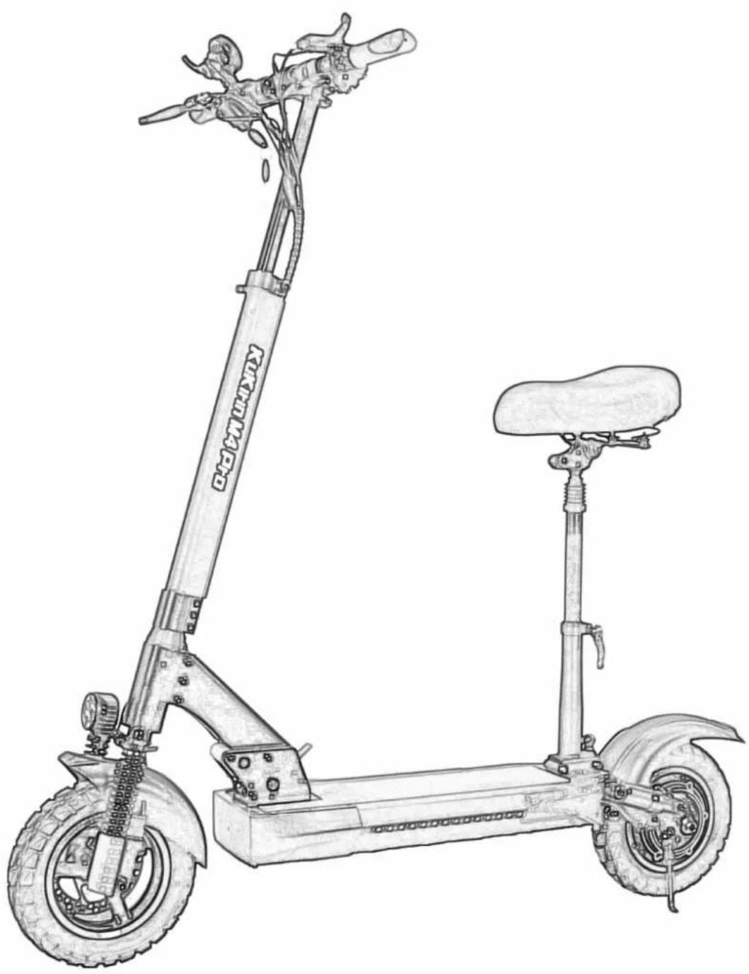 Kugoo Kirin M4 Pro - \Section*{Caracteristiques} - 1