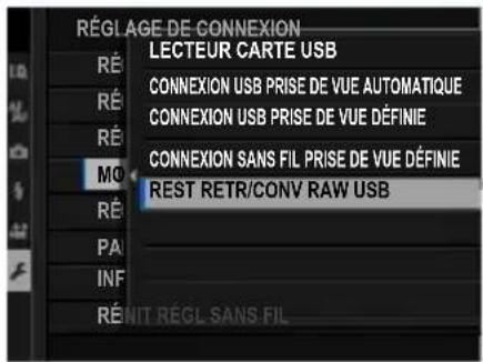 FUJIFILM GFX 50S II - Conversion des images RAW : FUJIFILM X RAW STUDIO - 1