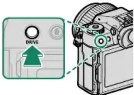 FUJIFILM GFX 50S II - La touche DRIVE - 1