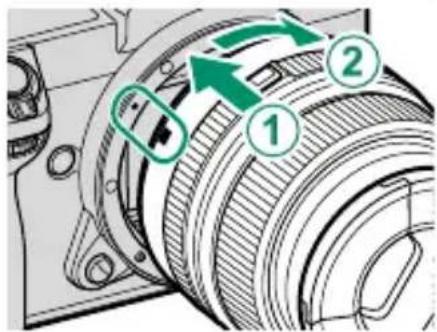 FUJIFILM GFX 50S II - Fixation d'un objectif - 1