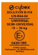 CYBEX Solution BFix - TAPAHTHI PON3BOIDNTENI INPABUNA YTNIN3AUIN - 1