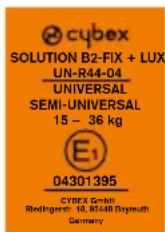 CYBEX Pallas B2Fix + Lux - PRODUSENTENS GARANTI OG AVHENDINGSBESTEMMELSER - 2