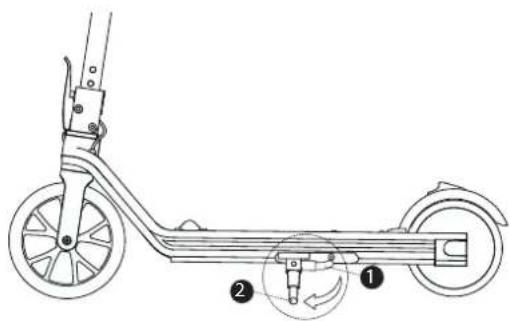 Kugoo Kirin Mini2 - Ständer des Elektrorollers - 1