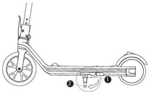 Kugoo Kirin Mini2 - Cavalletto dell'e-scooter - 1