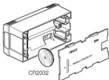 Vimar 16573 - Vue frontale et vue commandes. - 3