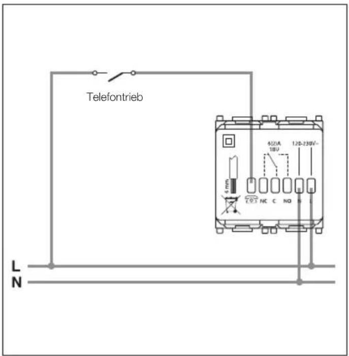 Telefontrieb 420A 18U 120-230V~ L N