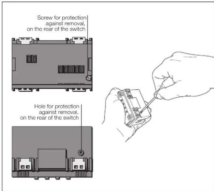 Vimar 16582.B - PROTECTION AGAINST REMOVAL. - 1