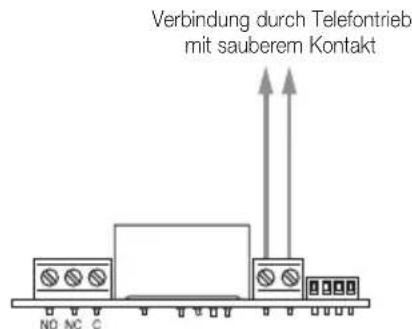 Vimar 01910.14 - Steuerung über Telefonschaltung. - 1