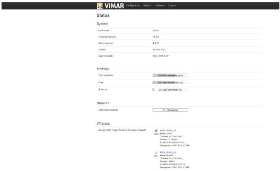 Vimar 20195.N - STATUT - 1