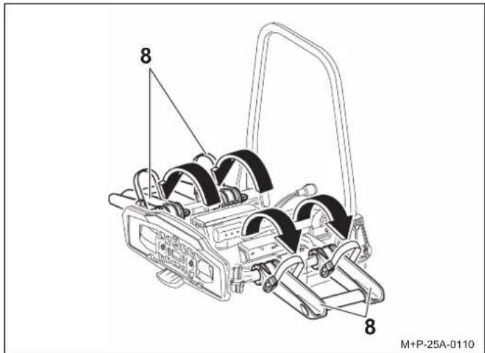 Uebler X21 S - Folding out / collapsing the bicycle rack - 2