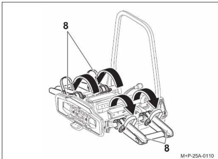 Uebler X21 S - Desplegar/plegar el portabicicletas - 2