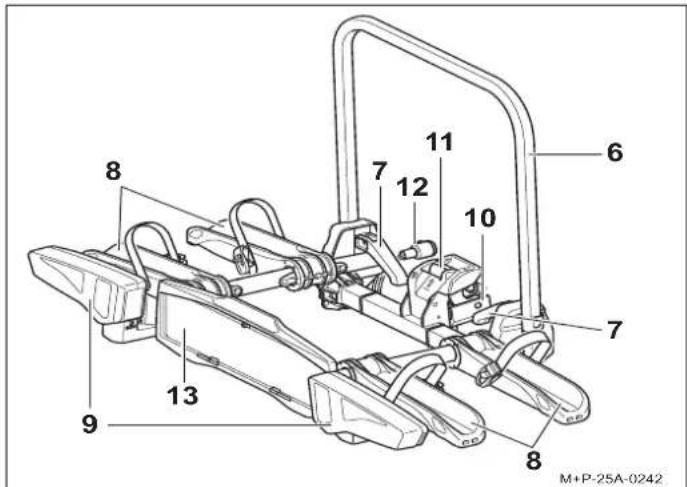 Uebler F14 - Bagažnik rowerowy - 1