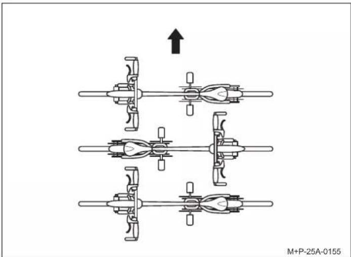 Uebler i31 - Arrangement of the bicycles - 1