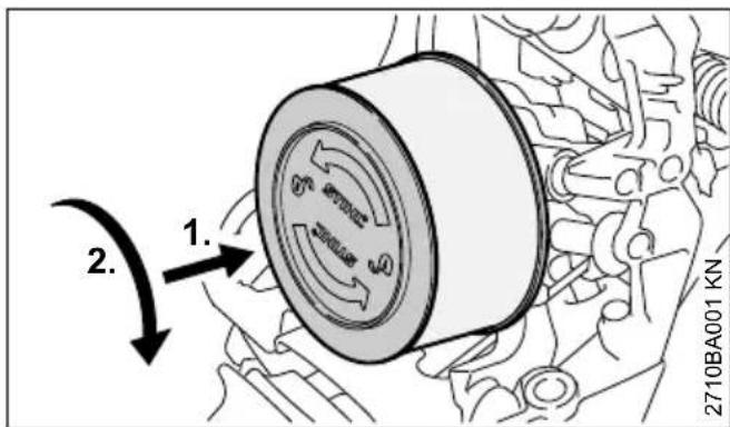 STIHL MS 231 - Filtergrundreinigung - 1