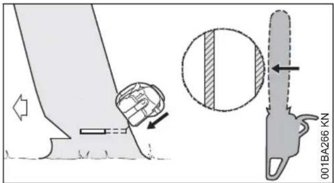 STIHL MS 231 - A) troncs de faible diamètre - 2