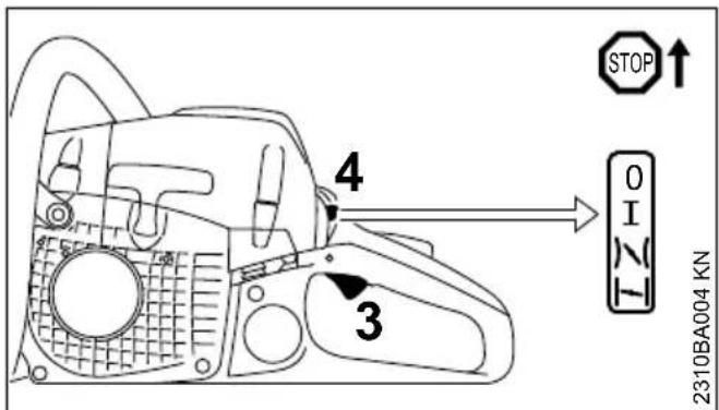 STIHL MS 231 - Sobald der Motor lauft - 1