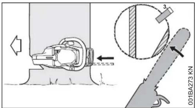 STIHL MS 231 - A) Dūnne Stämme - 2