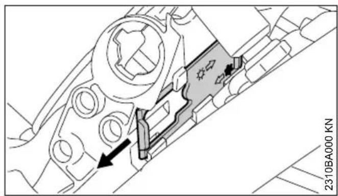 STIHL MS 231 - Vergaser vorwärmen - 1