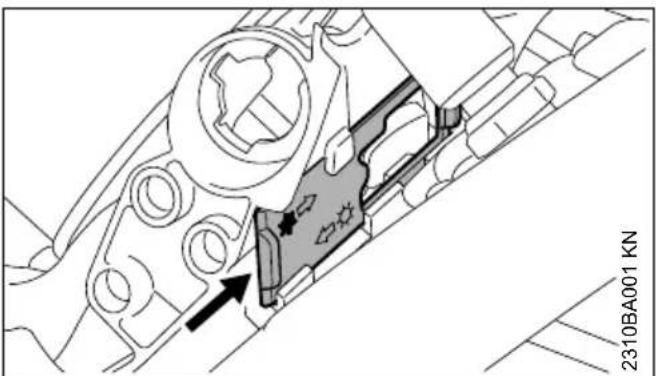 STIHL MS 231 - Preriscaldamento del carburatore - 2