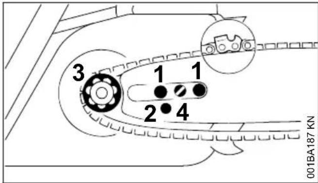 STIHL MS 231 - WARNING - 1