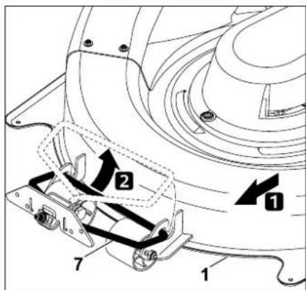 STIHL RT 4082 - Stacco dell'apparato di taglio dal davanti - 1