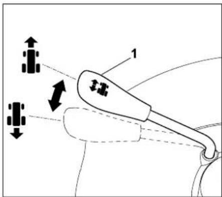 STIHL RT 4082 - Selecting the driving direction: - 1