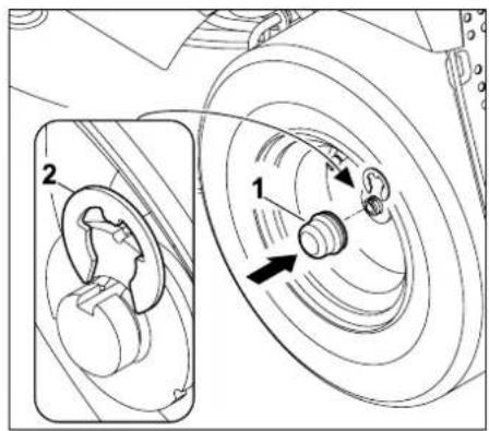 STIHL RT 4082 - Montage de la roue - 2
