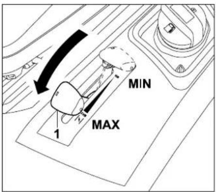 STIHL RT 4082 - Setting the engine speed: - 3
