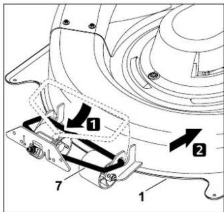 STIHL RT 4082 - Voorkant maaiwerk vasthaken - 1