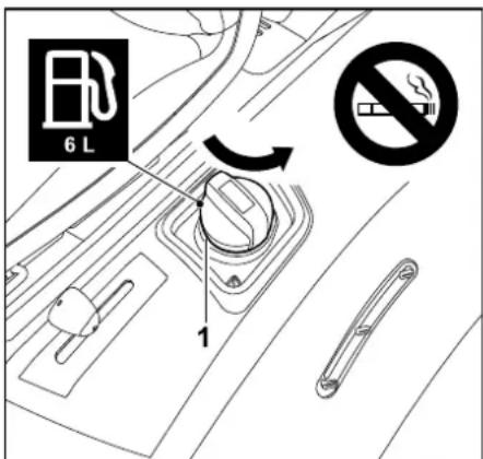 STIHL RT 4082 - Rifornimento di carburante - 1