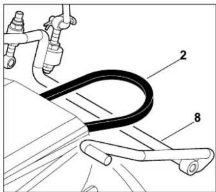 STIHL RT 4082 - Inserir o mecanismo de corte - 2