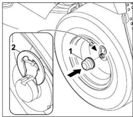 STIHL RT 4082 - Wiel monteren - 3