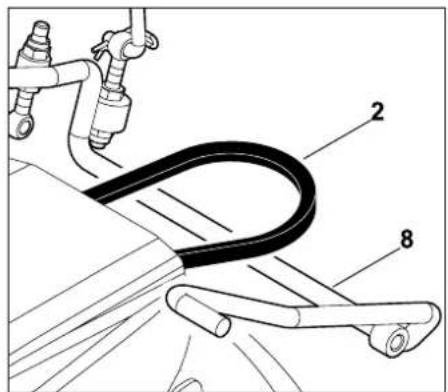 STIHL RT 4082 - Inserimento dell'apparato di taglio - 1