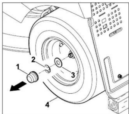 STIHL RT 4082 - Hinterachse: - 1