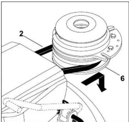 STIHL RT 4082 - V-riem loshaken - 2