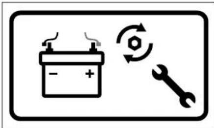 STIHL RT 4082 - Batterie anklemmen: - 1
