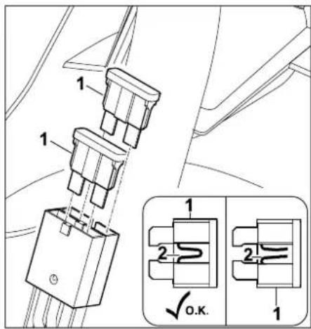 STIHL RT 4082 - Plug-in fuses: - 1