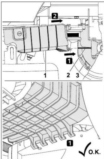 STIHL RT 4082 - Montaracobertura da correia trapezoidaltraseira - 1