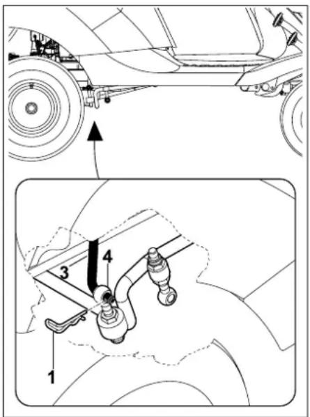 STIHL RT 4082 - Cerrar la cubierta del motor de combustión - 3