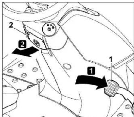 STIHL RT 4082 - Parkbremse einlegen - 1