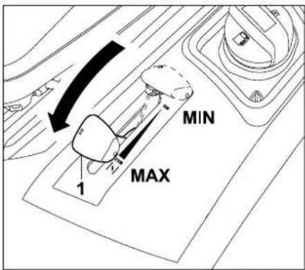 STIHL RT 4082 - Ajustar el régimen del motor de combustión: - 3