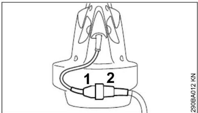 STIHL SHE 71 - Strain relief (cord retainer) - 1