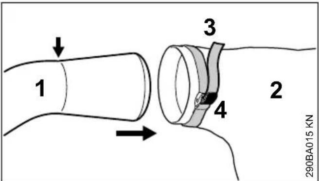 STIHL SHE 71 - Mounting the Elbow - 2