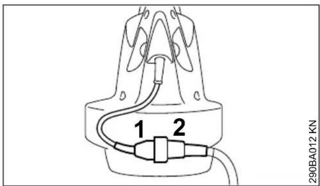 STIHL SHE 71 - Attache amortissant les efforts de traction - 1