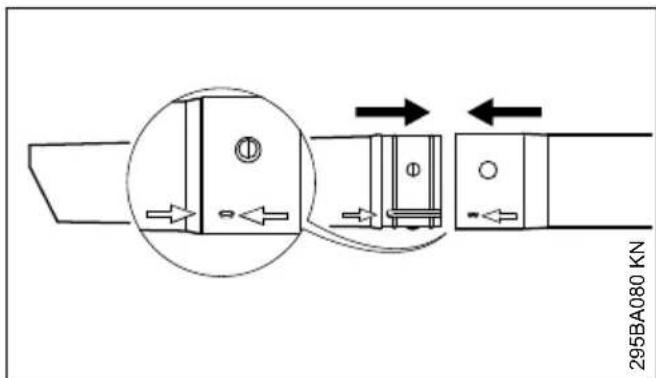 STIHL SHE 71 - Completamento del tubo di aspirazione - 1